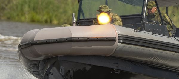 A BK-10 motor boat at the Army 2015 International Military-Technical Forum in Kubinka A BK-10 motor boat at the Army 2015 International Military-Technical Forum in Kubinka - Sputnik International