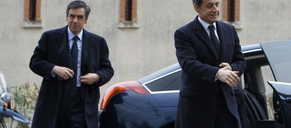 France's President Nicolas Sarkozy, right, and Prime Minister Francois Fillon - Sputnik International