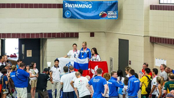 Team of the Ministry of Internal Affairs of Russia at the World games of police officers and firefighters in the USA Team of the Ministry of Internal Affairs of Russia at the World games of police officers and firefighters in the USA - Sputnik International