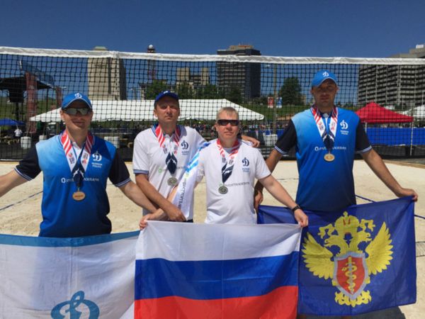 Team of the Ministry of Internal Affairs of Russia at the World games of police officers and firefighters in the USA Team of the Ministry of Internal Affairs of Russia at the World games of police officers and firefighters in the USA - Sputnik International