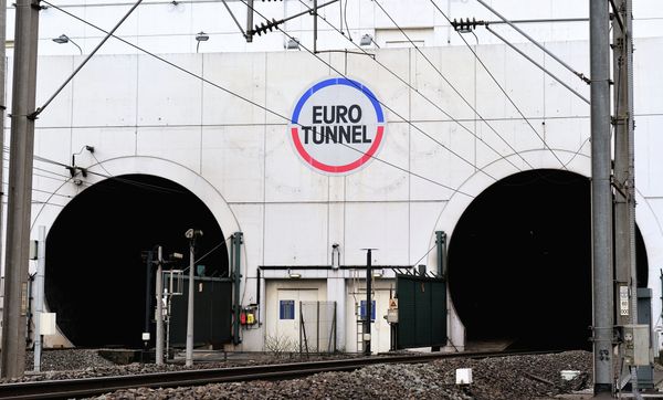 The entrance of the Eurotunnel near Coquelles, northern France. - Sputnik International