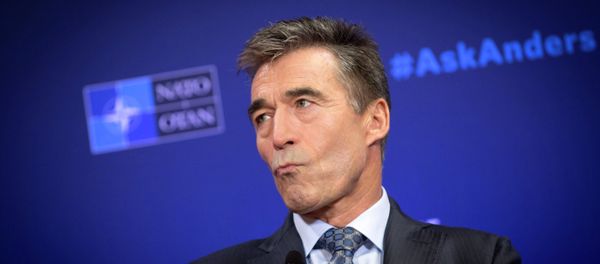 NATO Secretary General Anders Fogh Rasmussen pauses before speaking during a Carnegie Europe think tank event at the Bibliotheque Solvay in Brussels on Monday, Sept. 15, 2014 NATO Secretary General Anders Fogh Rasmussen pauses before speaking during a Carnegie Europe think tank event at the Bibliotheque Solvay in Brussels on Monday, Sept. 15, 2014 - Sputnik International