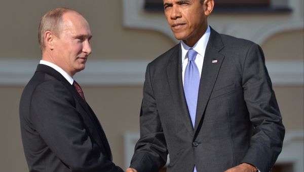 Official welcome of G20 leaders by Russian President Vladimir Putin Official welcome of G20 leaders by Russian President Vladimir Putin - Sputnik International