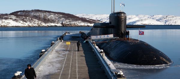 Drills for nuclear submarine crews at training center in Murmansk Region - Sputnik International