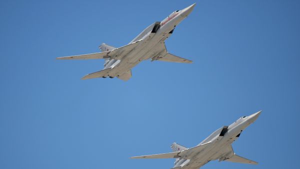 Tupolev Tu-22M3 Backfire strategic bombers  - Sputnik International