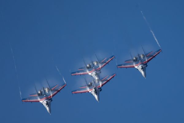 Grace and Power: Majestic Maritime Defense Show in St. Petersburg - Sputnik International