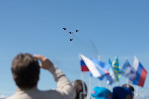 Grace and Power: Majestic Maritime Defense Show in St. Petersburg - Sputnik International