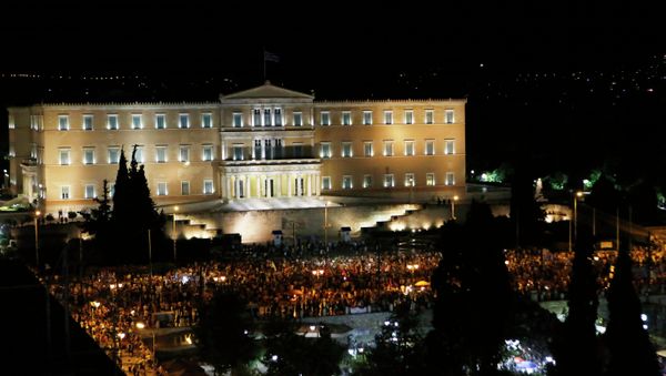 Supporters of the No vote - Sputnik International