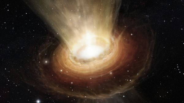 Surroundings of the supermassive black hole at the heart of the active galaxy NGC 3783 in the southern constellation of Centaurus (The Centaur) - Sputnik International