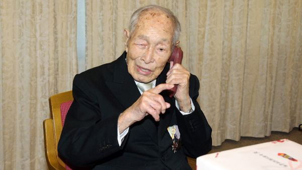World’s Oldest Man Sakari Momoi World’s Oldest Man Sakari Momoi - Sputnik International