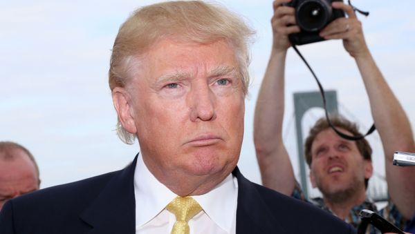 Donald Trump attends the Hank's Yanks 1st Annual Golf Classic at Trump Golf Links on Monday, July 6, 2015. - Sputnik International