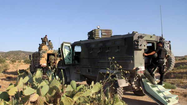 Tunisian soldiers and police - Sputnik International