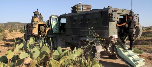 Tunisian soldiers and police - Sputnik International