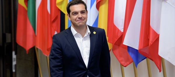 The Prime Minister of Greece Alexis Tsipras The Prime Minister of Greece Alexis Tsipras - Sputnik International