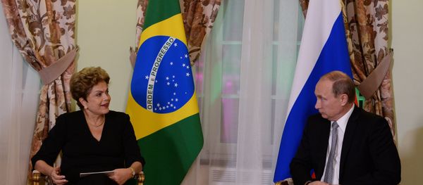 President of the Russian Federation Vladimir Putin meets with President of the Federative Republic of Brazil Dilma Rousseff President of the Russian Federation Vladimir Putin meets with President of the Federative Republic of Brazil Dilma Rousseff - Sputnik International