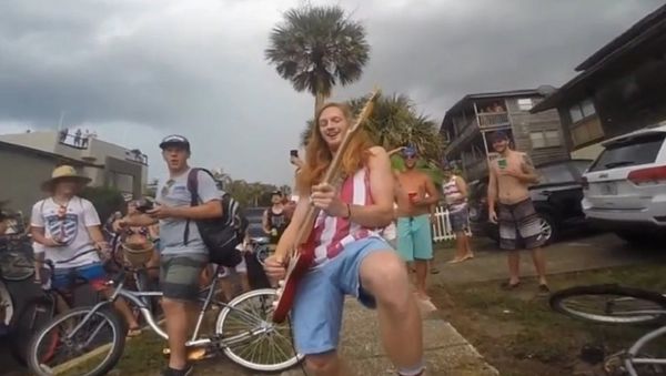 Florida Guitarist Arrested For Playing National Anthem - Sputnik International