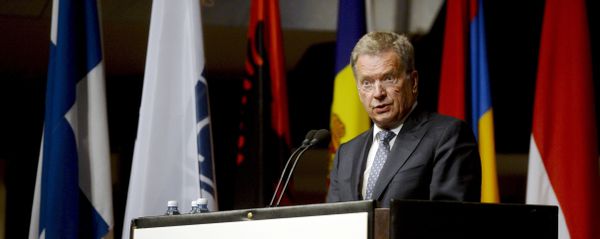 Finnish President Sauli Niinisto speaks at the opening of the 24th Annual Session of the OSCE Parliamentary Assembly in Helsinki, Finland - Sputnik International