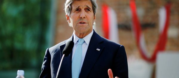 US Secretary of State John Kerry delivers a statement on the Iran talks in Vienna, Austria, Sunday, July 5, 2015 US Secretary of State John Kerry delivers a statement on the Iran talks in Vienna, Austria, Sunday, July 5, 2015 - Sputnik International