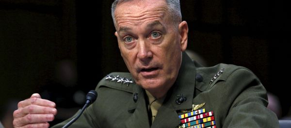Marine Corps General Joseph Dunford testifies during the Senate Armed Services committee nomination hearing to be chairman of the Joint Chiefs of Staff on Capitol Hill in Washington, July 9, 2015 Marine Corps General Joseph Dunford testifies during the Senate Armed Services committee nomination hearing to be chairman of the Joint Chiefs of Staff on Capitol Hill in Washington, July 9, 2015 - Sputnik International