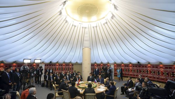Friday marked the conclusion of the summit of the Shanghai Cooperation Organization in Ufa, Russia. Commenting on the growing role of the organization in regional security affairs, Expert.ru columnist Gevorg Mirzayan explained that the SCO's importance and relevance are increasing with each passing year, along with the tasks entrusted to it.  Read more: http://sputniknews.com/analysis/20150711/1024508880.html#ixzz3fbt9AUNK - Sputnik International