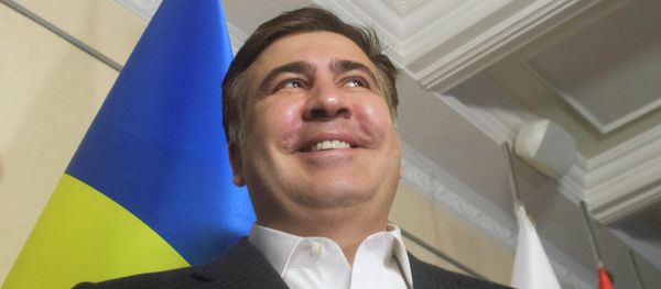 Mikhaeil Saakashvili's news conference in Kiev Mikhaeil Saakashvili's news conference in Kiev - Sputnik International