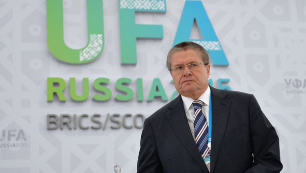 Minister of Economic Development of Russia Alexei Ulyukaev at his briefing The Prospects of Economic Cooperation with Regards to BRICS and the SCO Minister of Economic Development of Russia Alexei Ulyukaev at his briefing The Prospects of Economic Cooperation with Regards to BRICS and the SCO - Sputnik International