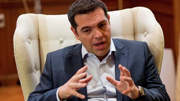Greek Prime Minister Alexis Tsipras Greek Prime Minister Alexis Tsipras - Sputnik International