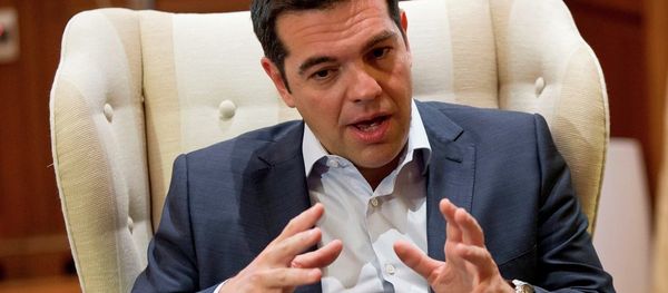Greek Prime Minister Alexis Tsipras Greek Prime Minister Alexis Tsipras - Sputnik International