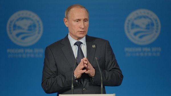 Press conference by President of the Russian Federation Vladimir Putin - Sputnik International