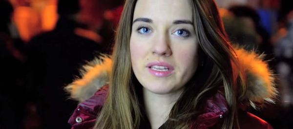 Yulia Marushevska. Still from the viral video 'I am a Ukrainian', later exposed to have been professionally produced. Yulia Marushevska. Still from the viral video 'I am a Ukrainian', later exposed to have been professionally produced. - Sputnik International