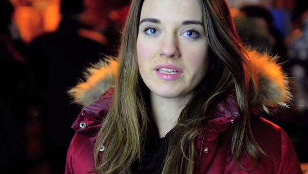 Yulia Marushevska. Still from the viral video 'I am a Ukrainian', later exposed to have been professionally produced. - Sputnik International
