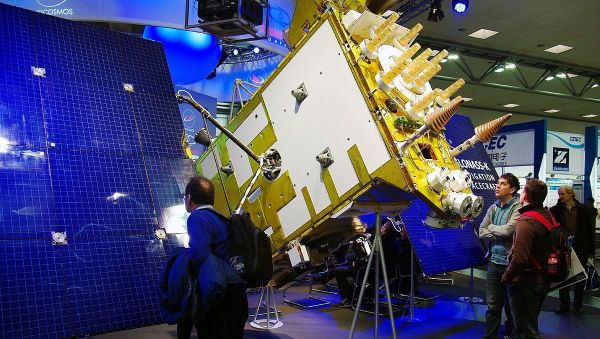 Glonass-K model at the CeBIT exhibition - Sputnik International