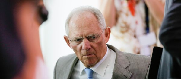 German Finance Minister Wolfgang Schaeuble arrives for the weekly cabinet meeting at the chancellery in Berlin, Wednesday, July 8, 2015 German Finance Minister Wolfgang Schaeuble arrives for the weekly cabinet meeting at the chancellery in Berlin, Wednesday, July 8, 2015 - Sputnik International