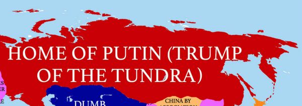 How Donald Trump sees the Globe How Donald Trump sees the Globe - Sputnik International