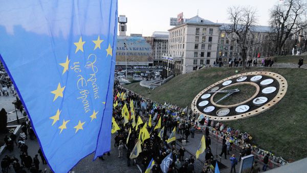 First Maidan anniversary in Kyiv - Sputnik International