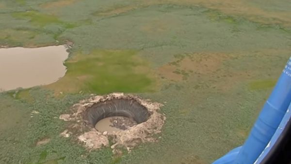 New expedition to Yamal crater - Sputnik International