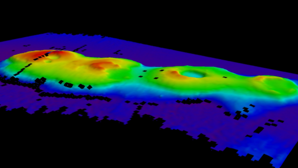 Volcanic cluster on seafloor off the Sydney coast. - Sputnik International