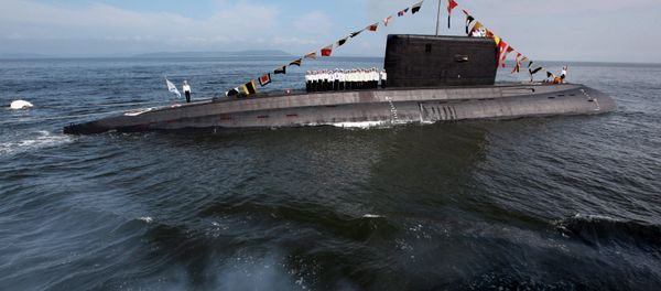 Parade rehearsal for Russian Navy Day in Vladivostok - Sputnik International