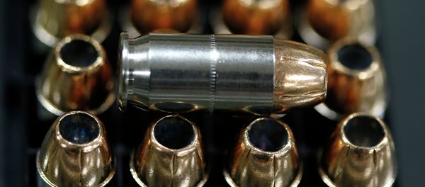 Hollow point .45-caliber bullets. Hollow point .45-caliber bullets. - Sputnik International