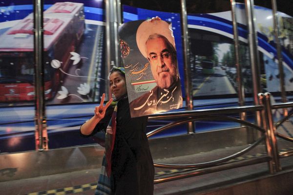 Dancing in the Street: Iranians Celebrate Nuclear Deal Dancing in the Street: Iranians Celebrate Nuclear Deal - Sputnik International