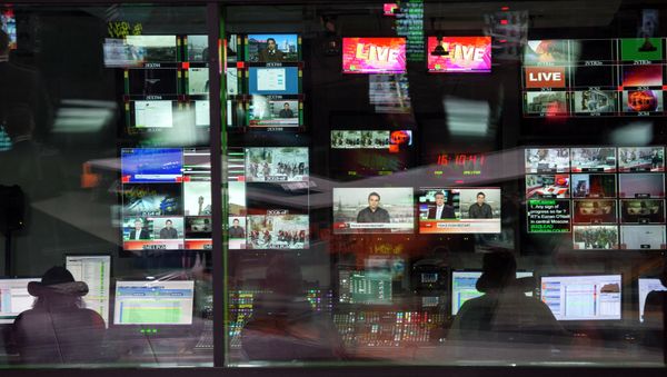 After the Ghost of Communism terrified Europe for the better part of the 20th century, there is now a new “evil” sneaking up on Europe – the “ghost of Russian propaganda,” Italian news website Globalist.it reported. After the Ghost of Communism terrified Europe for the better part of the 20th century, there is now a new “evil” sneaking up on Europe – the “ghost of Russian propaganda,” Italian news website Globalist.it reported. - Sputnik International