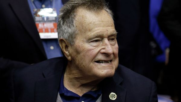 Former President George H.W. Bush Former President George H.W. Bush - Sputnik International