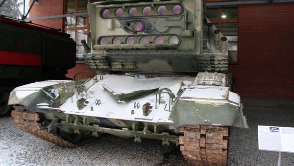 1K17 Szhatie self-propelled laser vehicle 1K17 Szhatie self-propelled laser vehicle - Sputnik International
