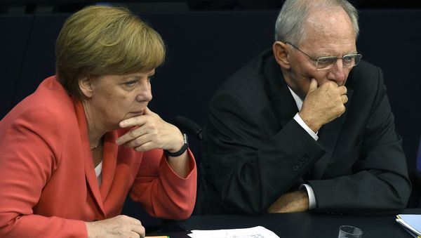 Anegla Merkel at Bundestag Anegla Merkel at Bundestag - Sputnik International
