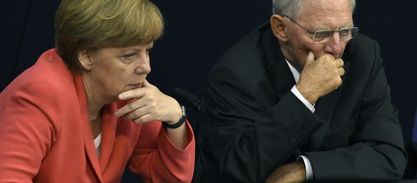 Anegla Merkel at Bundestag Anegla Merkel at Bundestag - Sputnik International