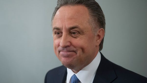 Russian Minister of Sport Vitaly Mutko before a Kremlin meeting of the Presidential Council on Physical Fitness and Sports Russian Minister of Sport Vitaly Mutko before a Kremlin meeting of the Presidential Council on Physical Fitness and Sports - Sputnik International