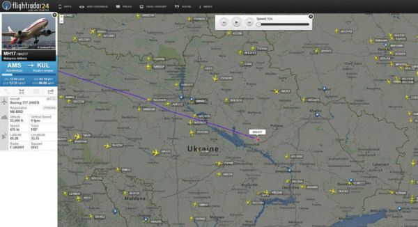Data of Flightradar24 on where there was Boeing 777 Data of Flightradar24 on where there was Boeing 777 - Sputnik International