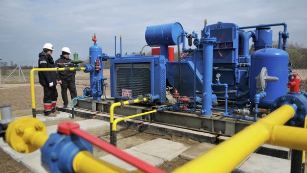 Compression unit of Krekhovskoye natural gas field - Sputnik International