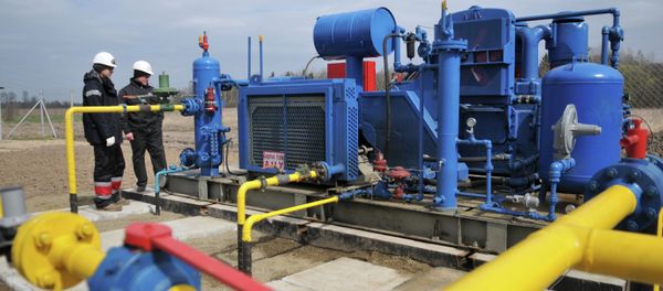 Compression unit of Krekhovskoye natural gas field - Sputnik International