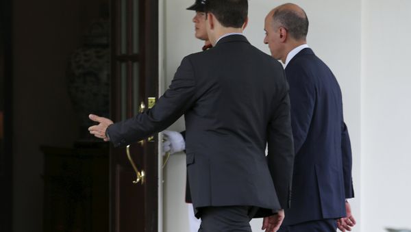 Saudi Foreign Minister Adel al-Jubeir (R) arrives at a meeting with U.S. President Barack Obama at the White House in Washington July 17, 2015 Saudi Foreign Minister Adel al-Jubeir (R) arrives at a meeting with U.S. President Barack Obama at the White House in Washington July 17, 2015 - Sputnik International